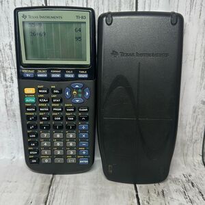 Texas‎ Instruments TI-83 Graphing Calculator T1-83 W/ Cover Tested READ